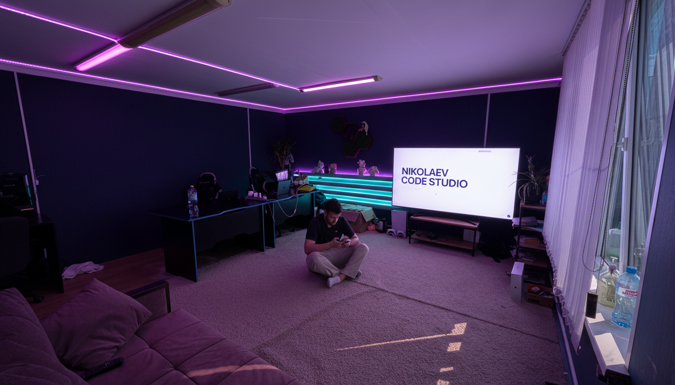 Nikolaev Code Studio — команда за работой